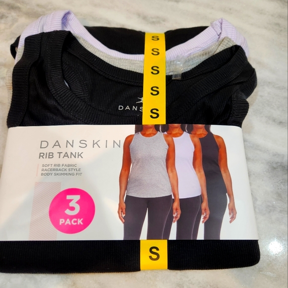 Danskin | Tops | Danskin Ladies Ribbed Tank 3pack | Poshmark